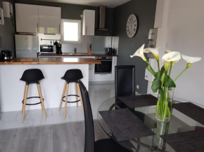 Agréable maison neuve, 4 personnes, piscine bois privée du 15 juin à mi-septembre